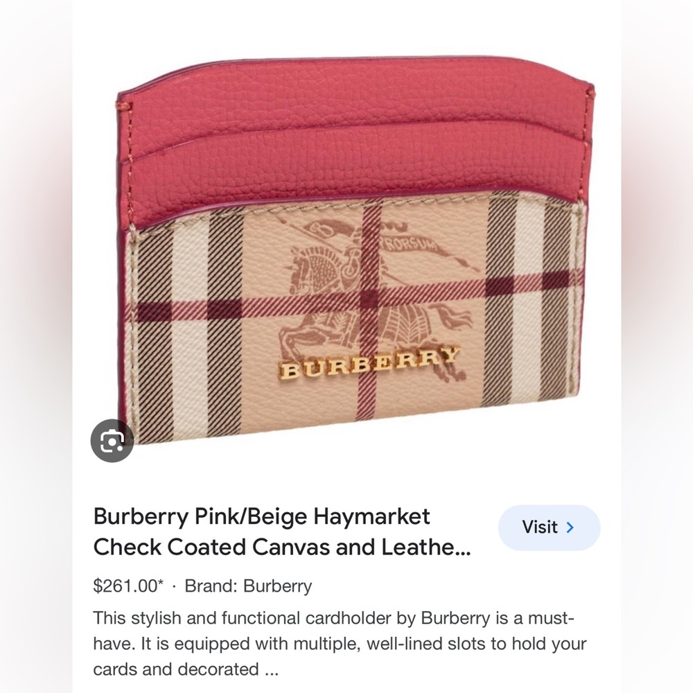 Burberry Card Holder